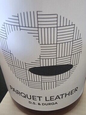 D.S. & Durga Parquet Leather 7 oz candle NEW NIB